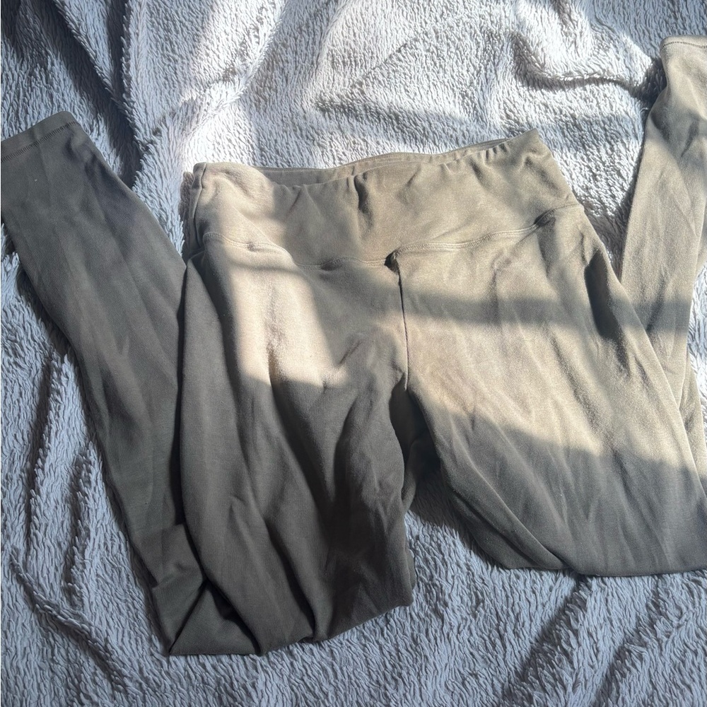 Skims Olive Green Leggings